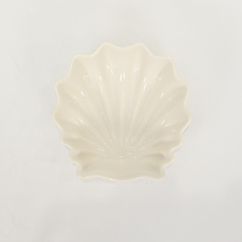 Seashell Bowl-white