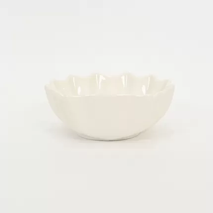 Seashell Bowl-white