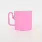 Dog Mug-vibrant pink