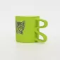 Cat Mug-casual green
