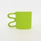 Cat Mug-casual green