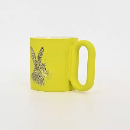 Bunny Mug-cheerful yellow