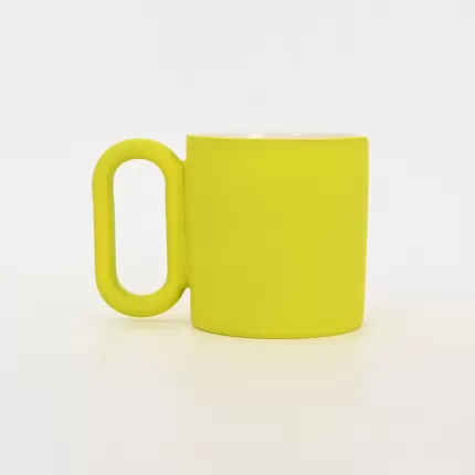 Bunny Mug-cheerful yellow