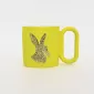 Bunny Mug-cheerful yellow