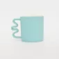 Raccoon Mug-gentle blue