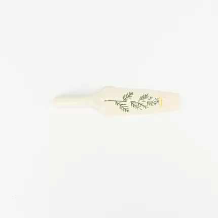 Floral Crackle Glaze Cake Server