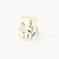 Floral Crackle Glaze Creamer