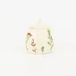Floral Crackle Glaze Jar