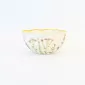 Floral Crackle Glaze Bowl