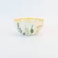 Floral Crackle Glaze Bowl