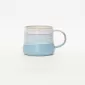 Three-Layer Gradient Thread Mug - sky blue