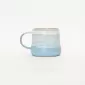 Three-Layer Gradient Thread Mug - sky blue