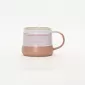 Three-Layer Gradient Thread Mug - brick red
