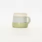 Three-Layer Gradient Thread Mug -grass green