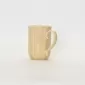 Milk coffee yellow Curly Leaf Emboss Mug