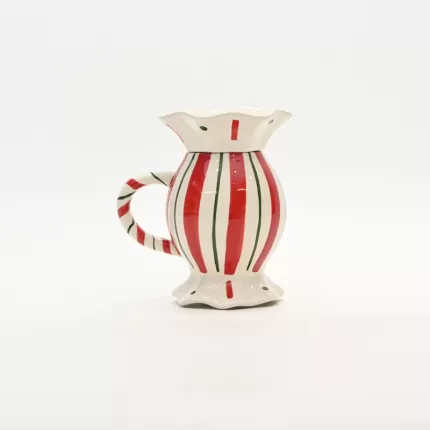 Candy series Striped Candy Mug with Lid