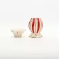 Candy series Striped Candy Mug with Lid