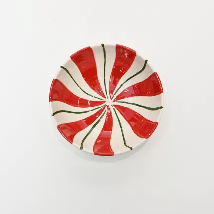 Candy series Striped Candy Bowl