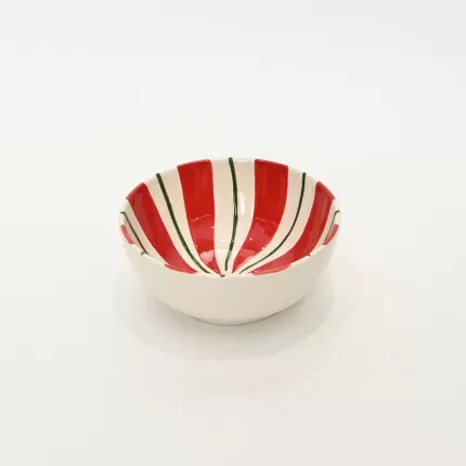 Candy series Striped Candy Bowl