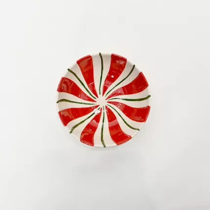 Candy series Striped Candy Bowl