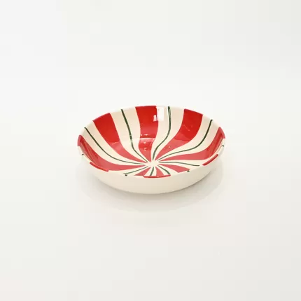 Candy series Striped Candy Bowl