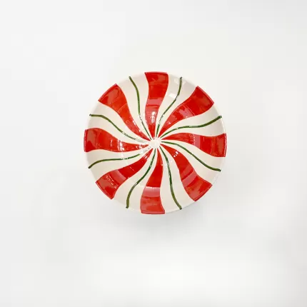Candy series Striped Candy Bowl