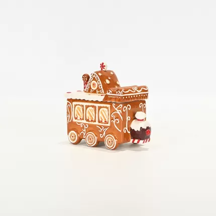 Caramel Gingerbread Train Head Mug