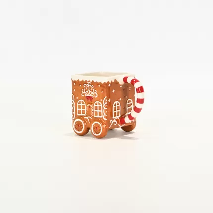 Caramel Gingerbread Train Tail Mug