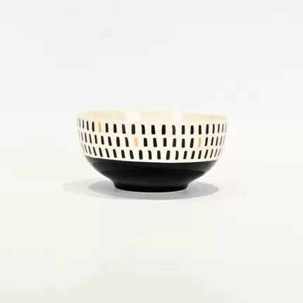 Vertical Stripe Bowl