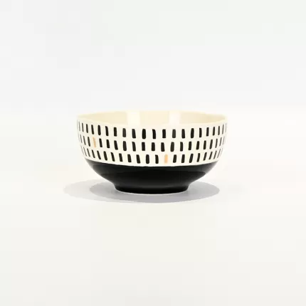 Vertical Stripe Bowl
