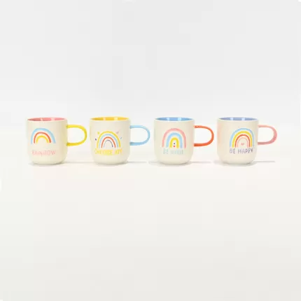Colorful time series Sunshine Rainbow Mug-rainbow