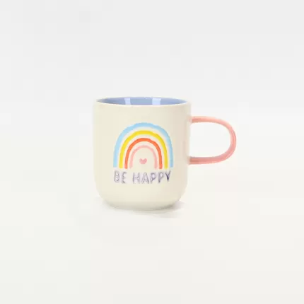 Colorful Time Series Sunshine Rainbow Mug-be happy