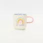 Colorful Time Series Sunshine Rainbow Mug-be happy