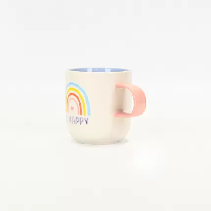 Colorful Time Series Sunshine Rainbow Mug-be happy