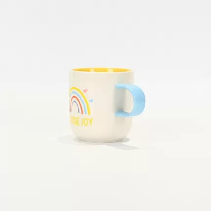 Colorful Time Series Sunshine Rainbow Mug-choose joy