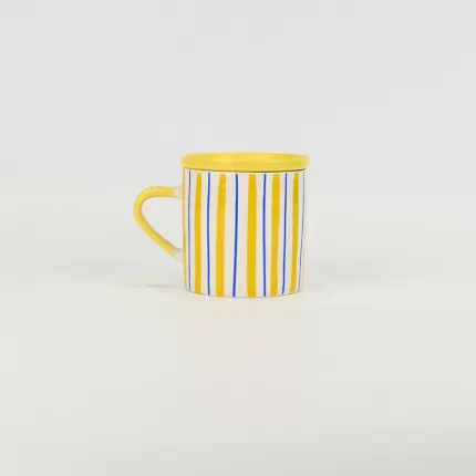 Dopamine Ceramic Cup With Lid