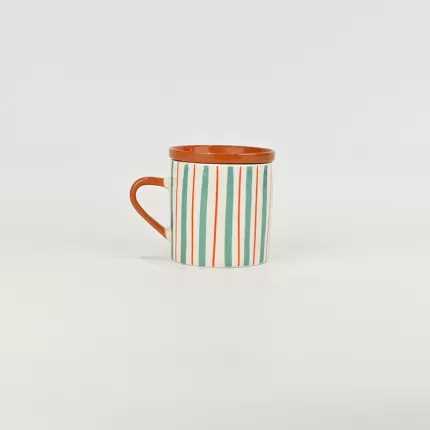 Dopamine Ceramic Cup With Lid