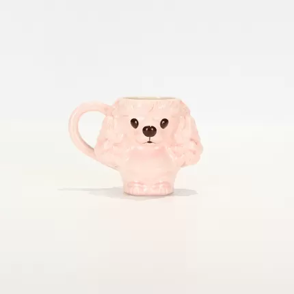Poodle Mug-pink