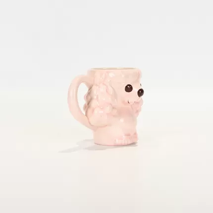 Poodle Mug-pink