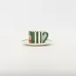 Checkered Soldier Cup&Saucer