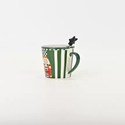 Soldier Series • Checkered Soldier Mug with Lid
