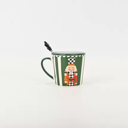 Soldier Series • Checkered Soldier Mug with Lid