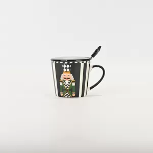 Soldier Series • Checkered Soldier Mug with Lid