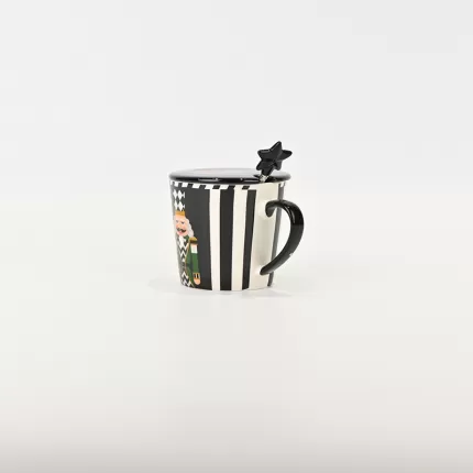Soldier Series • Checkered Soldier Mug with Lid