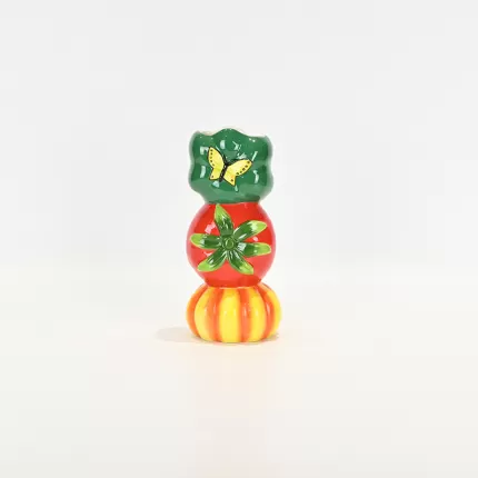 Three Kinds of Vegetable and Fruit Embossed Vase