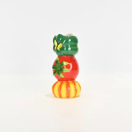 Three Kinds of Vegetable and Fruit Embossed Vase