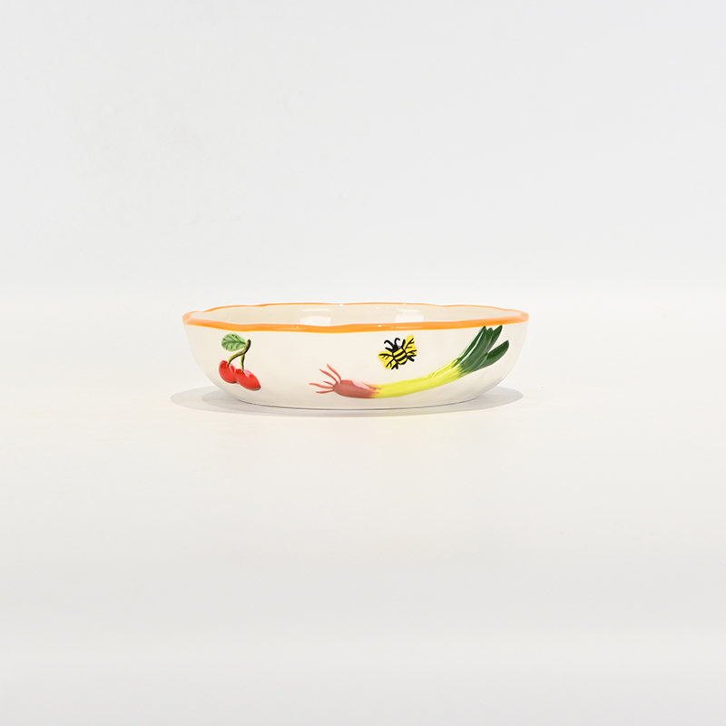 Pastoral Embossed Bowl