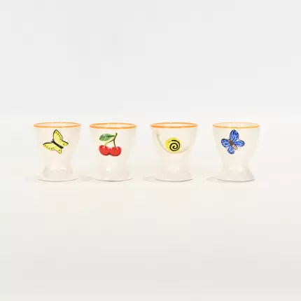 Pastoral Embossed Egg Cup