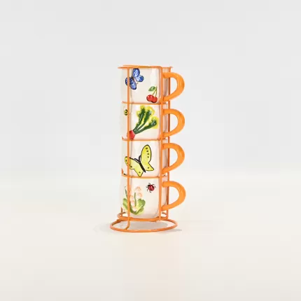 Pastoral Embossed Mug