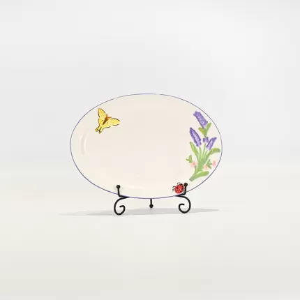 Pastoral Embossed Plate